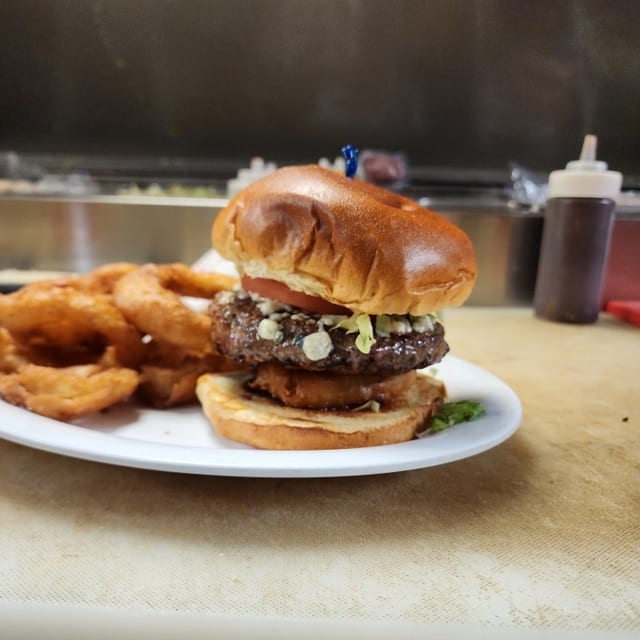 Black & Bleu Burger 1/2 Lb.