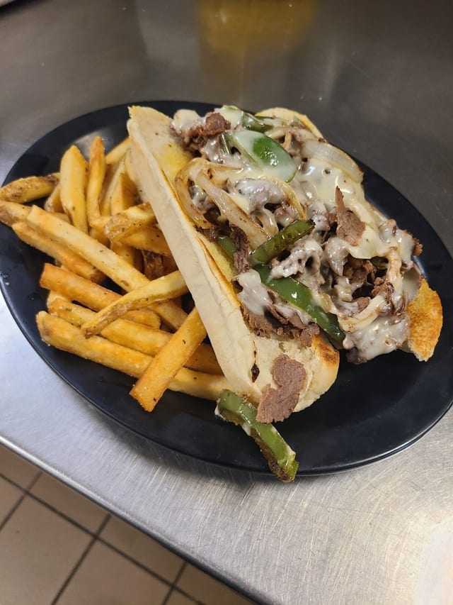 Tavern Philly Cheese Steak.