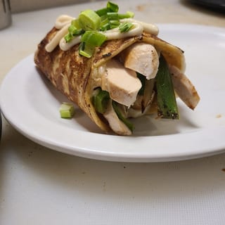 Grilled Chicken Boxty
