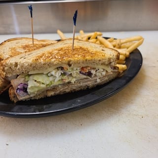 Grilled Turkey Reuben